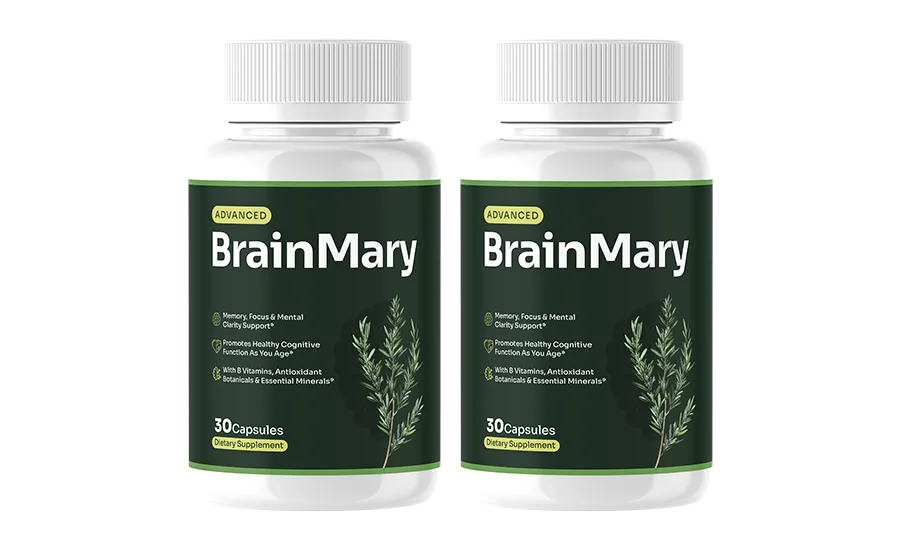 BrainMary Cognitive Wellness Supplement Bottle